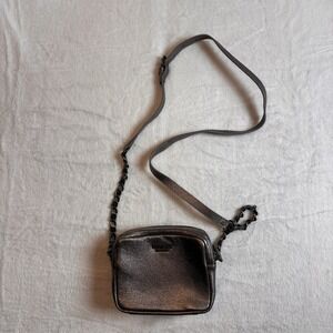 Guess Crossbody Silver Chain Small Purse‎ Bag Women's *